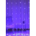 Akar Perde Led Mavi Işık 3*2 Metre Dış Mekan Süsleme